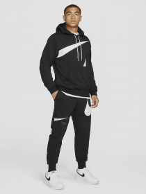 Штаны спортивные NIKE Sportswear Swoosh модель DD6001-010 Фото