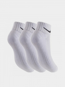 Набор носков NIKE Value Cush Ankle модель SX4926-101 Набор носков NIKE Value Cush Ankle модель SX4926-101 Фото