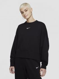 Світшот NIKE Sportswear Collection Essentials модель DJ7665-010 Світшот NIKE Sportswear Collection Essentials модель DJ7665-010 Фото