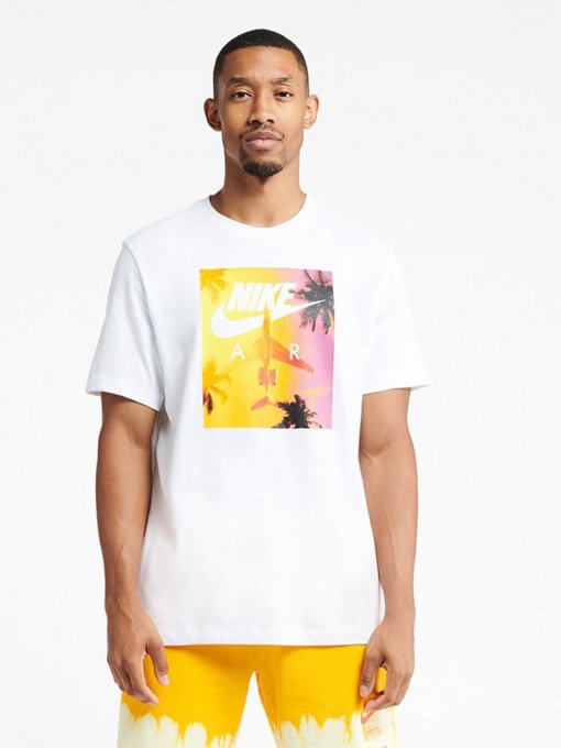 Футболки и поло NIKE NSW SWOOSH BY AIR PHOTO модель DJ1407-100 Фото