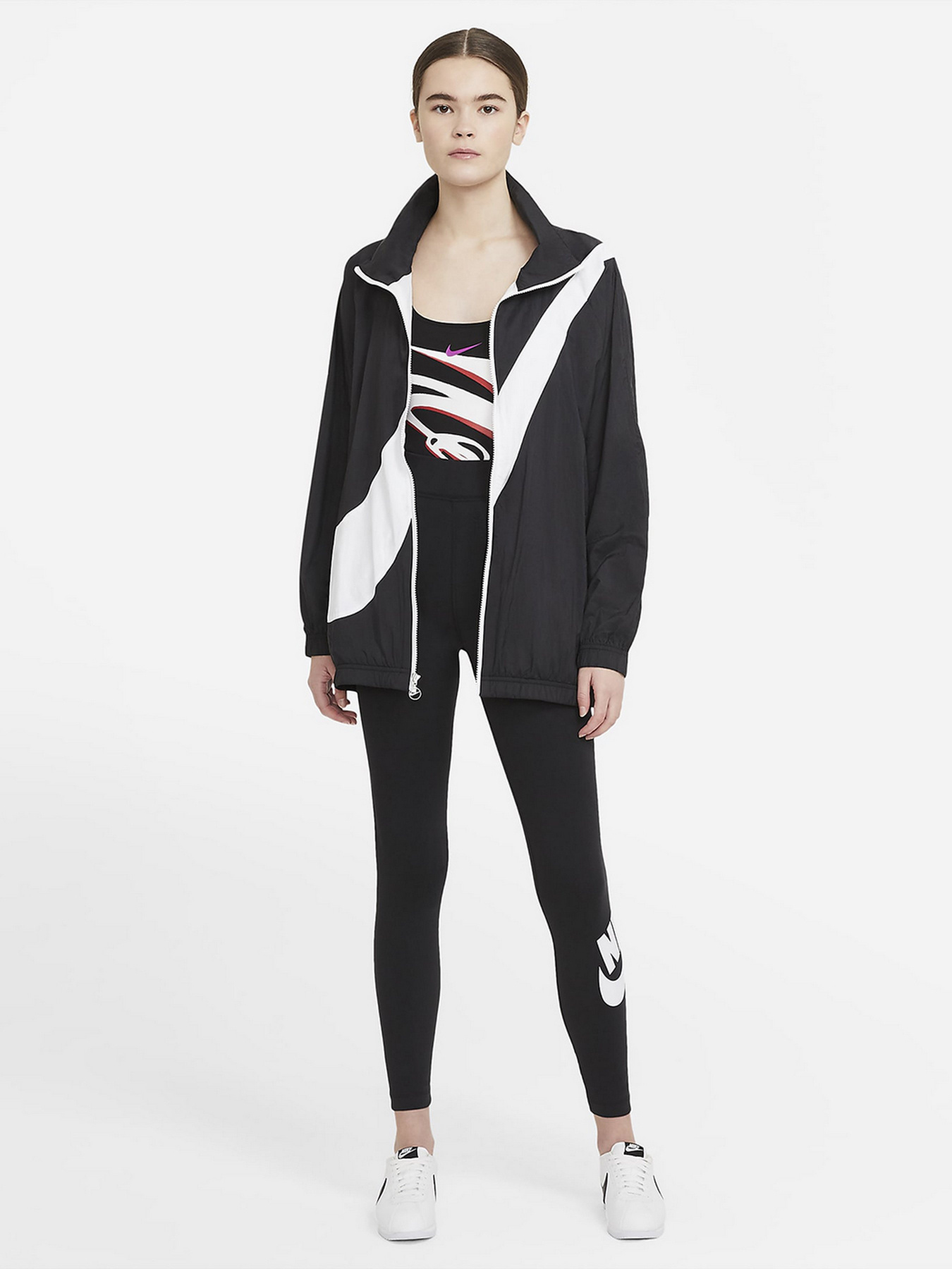 Спортивні леггінси NIKE Nsw Essntl Gx Hr модель CZ8528-010 Фото