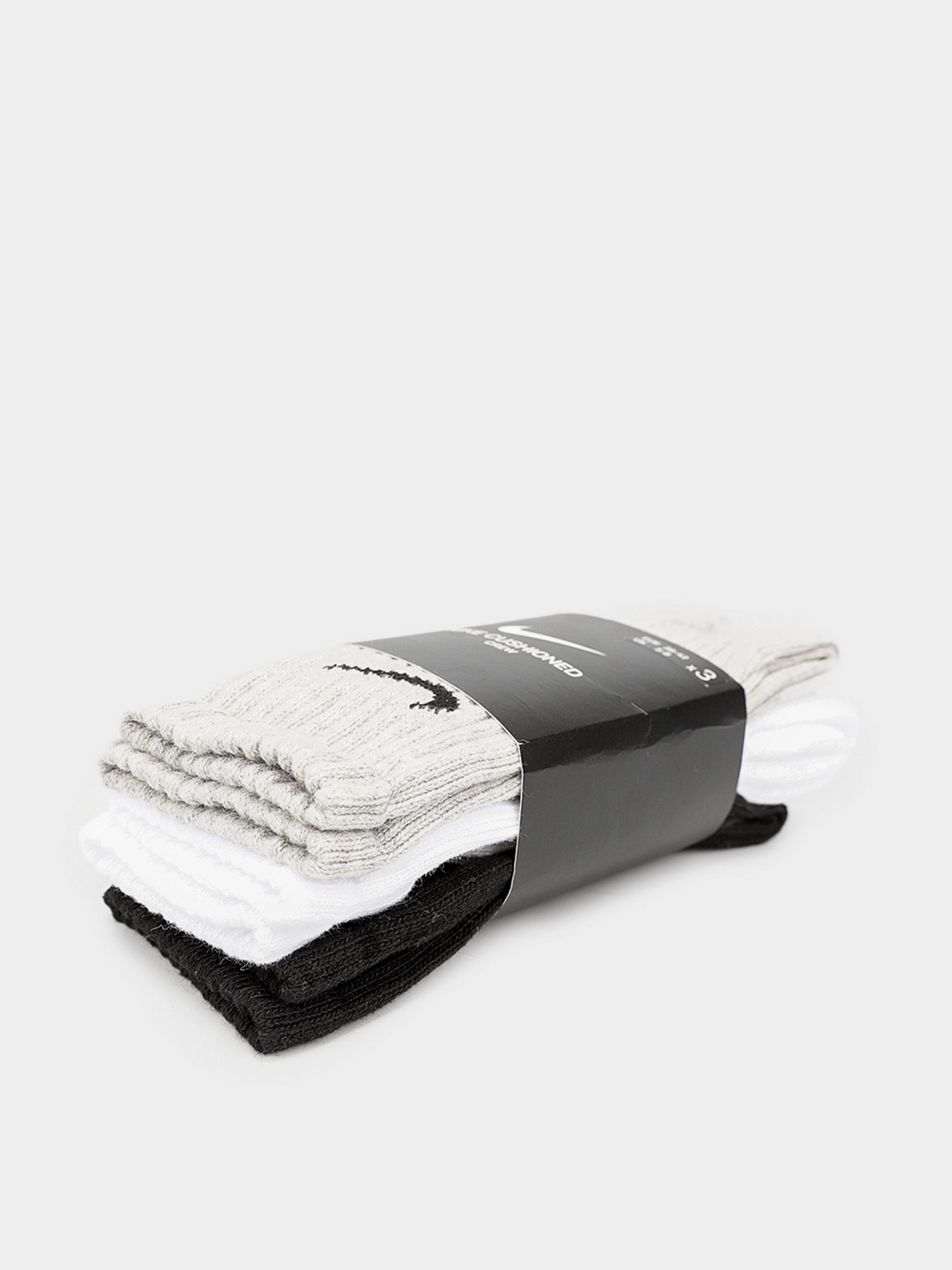 Набір шкарпеток NIKE 3PPK VALUE COTTON модель SX4508-965 Фото