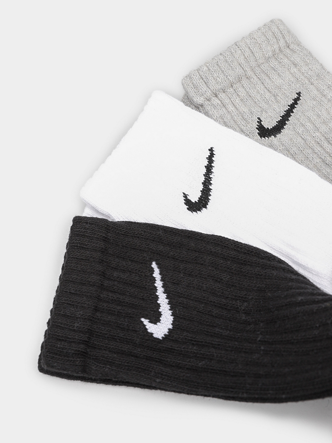 Набір шкарпеток NIKE 3PPK VALUE COTTON модель SX4508-965 Фото