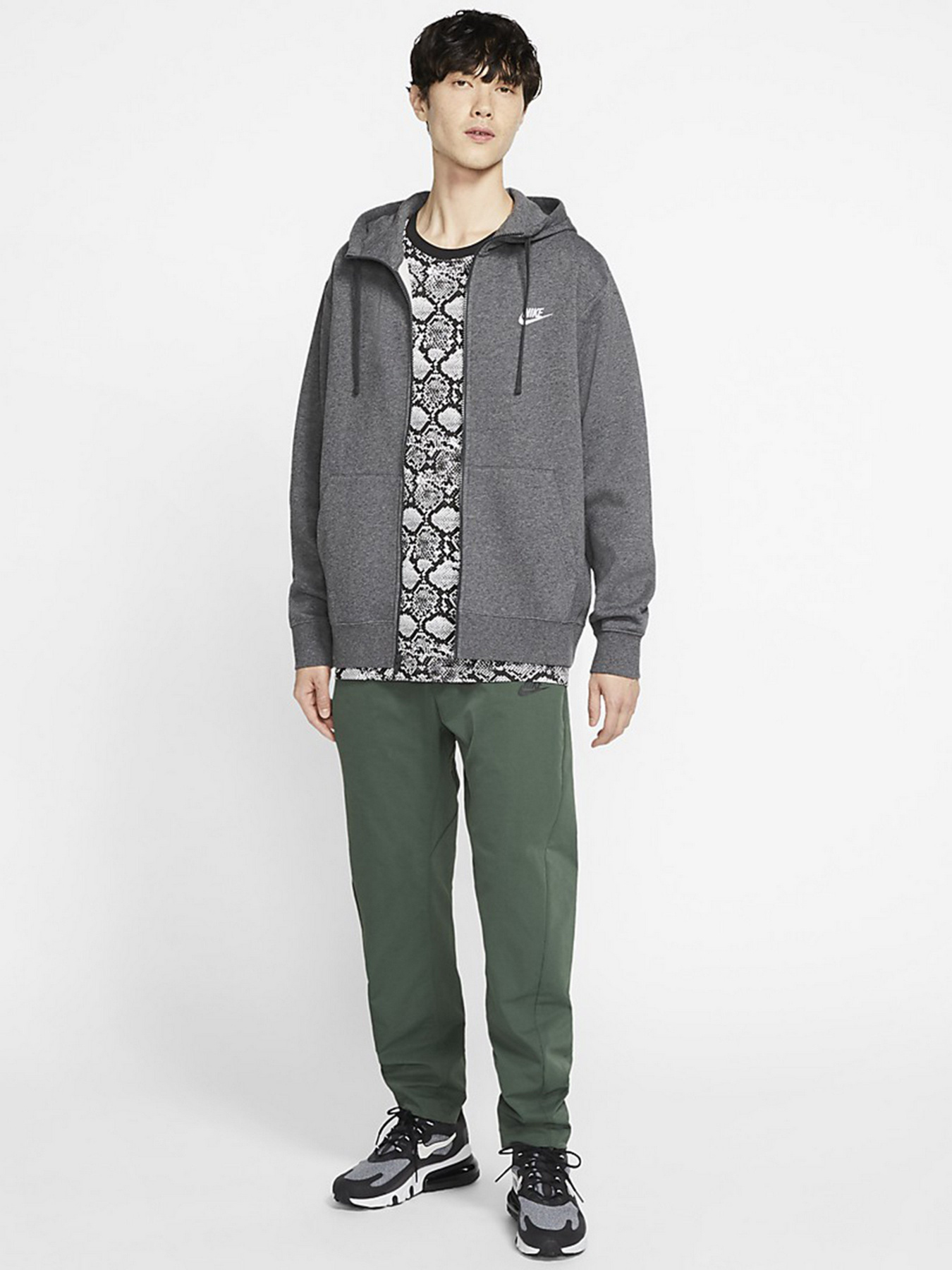 Спортивная кофта NIKE Sportswear Club Fleece модель BV2645-071 Фото