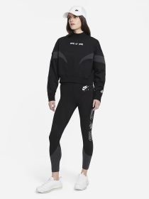 Свитшот NIKE Air Women's Mock Fleece модель DD5433-010 Свитшот NIKE Air Women's Mock Fleece модель DD5433-010 Фото