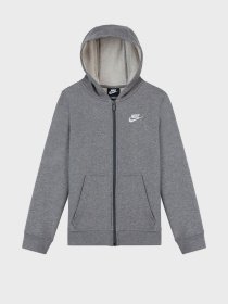 Спортивна кофта NIKE Sportswear Club French Terry Full-Zip модель DD1698-091 Фото