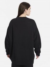 Свитшот NIKE Sportswear Essentials Over-Oversized Fleece Crew модель DD5632-010 Фото