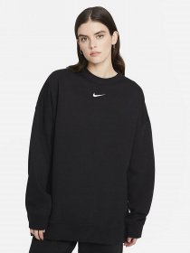 Свитшот NIKE Sportswear Essentials Over-Oversized Fleece Crew модель DD5632-010 Фото