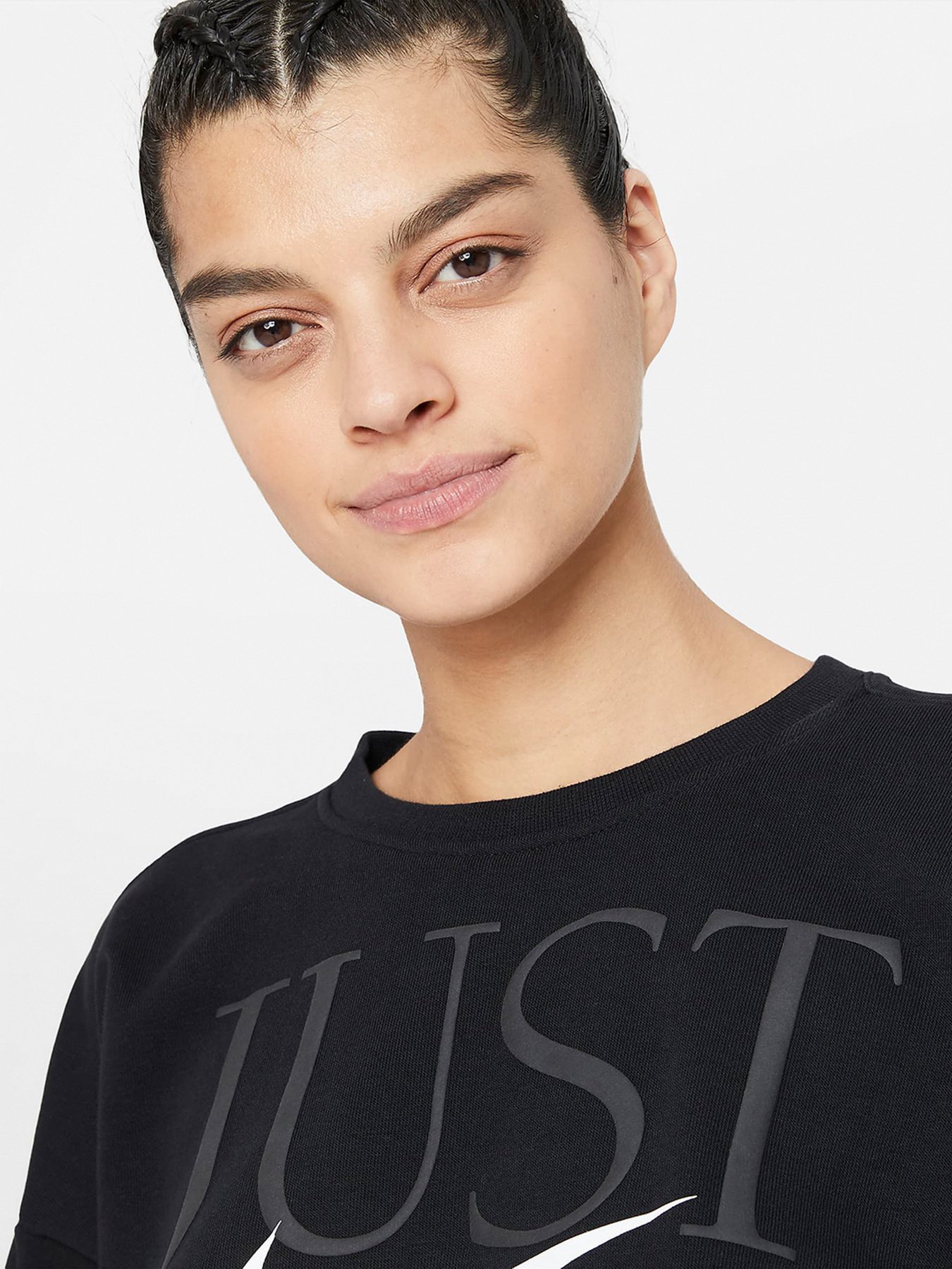 Кофта спортивная NIKE Dri-FIT Get Fit Training Crew модель DD6130-010 Фото