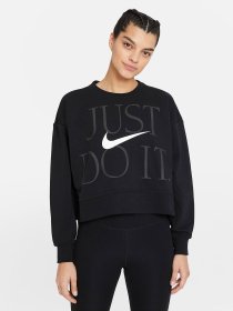 Кофта спортивная NIKE Dri-FIT Get Fit Training Crew модель DD6130-010 Фото