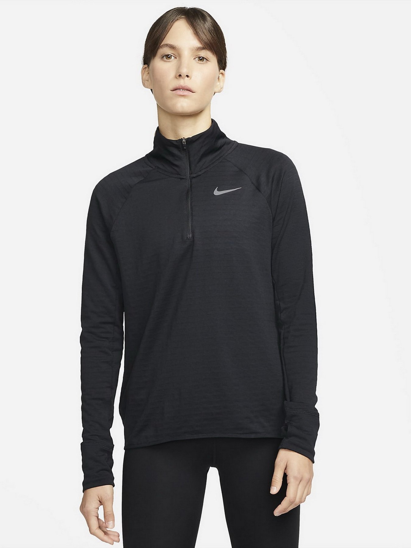 Кофта спортивна NIKE Therma-FIT 1/2-Zip Running модель DD6799-010 Фото
