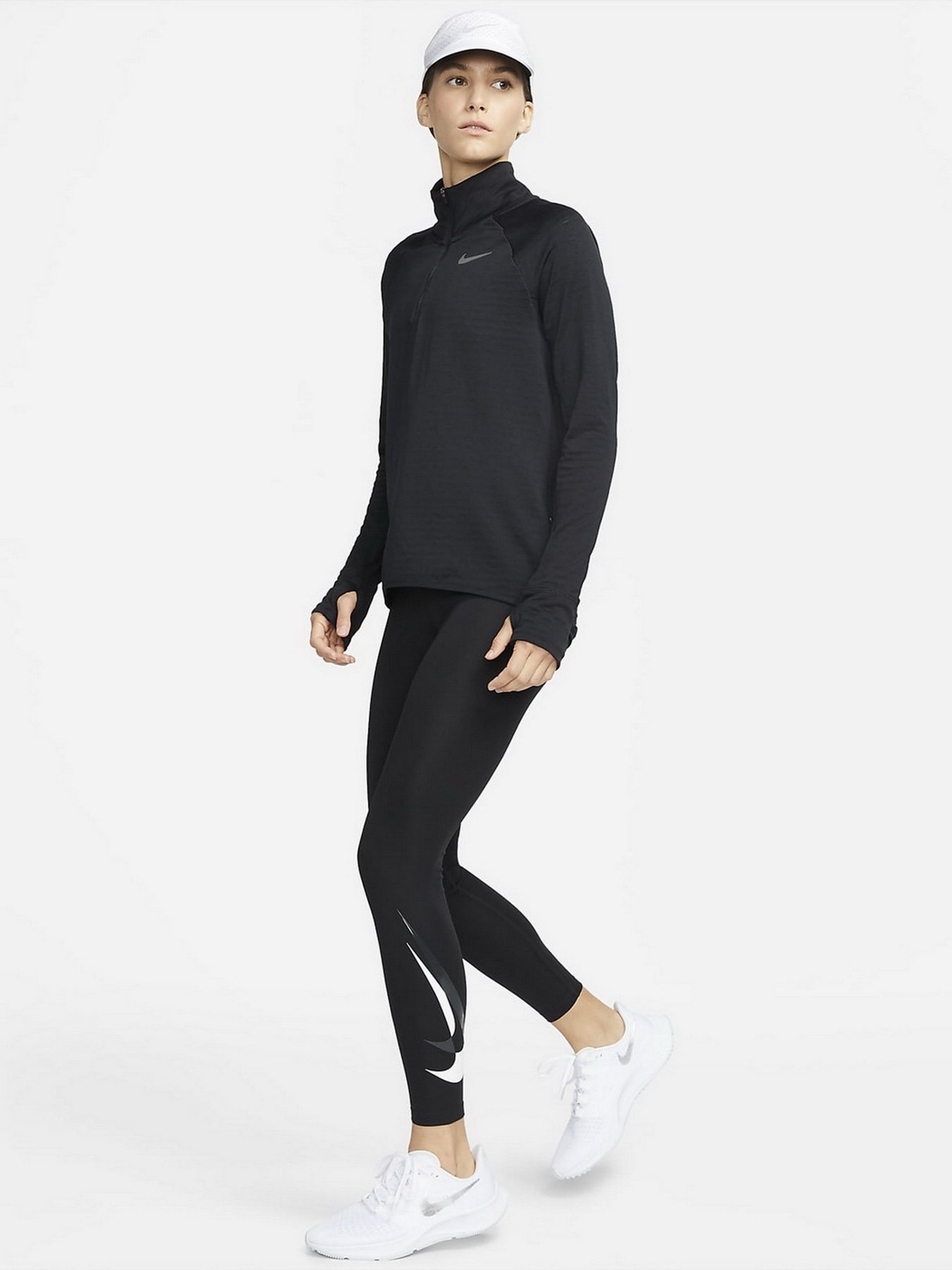 Спортивная кофта NIKE Therma-FIT 1/2-Zip Running модель DD6799-010 Фото