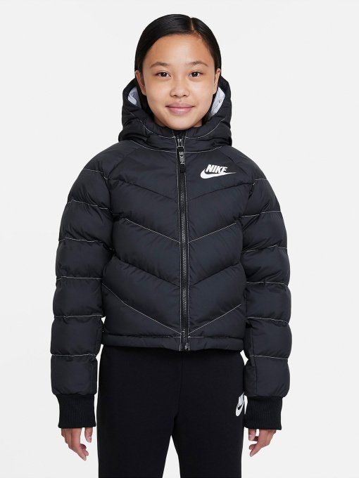 Зимняя куртка NIKE Sportswear Synthetic Fill Hooded модель DD7134-010 Фото