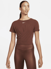 Спортивна футболка NIKE W NK ONE LUXE DF SS TW TP модель DD4921-273 Фото