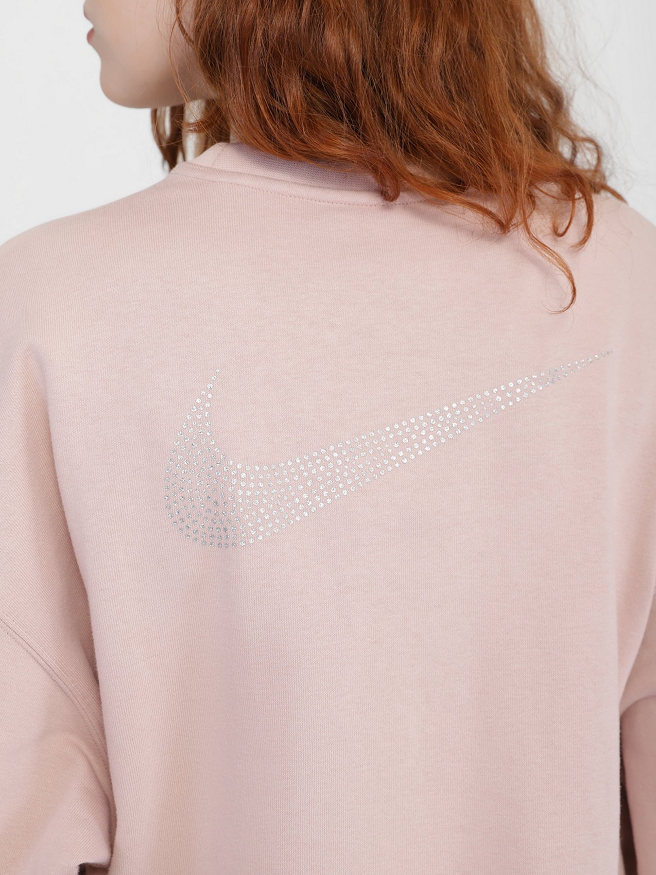 Світшот NIKE W NK DF HBR FLC CRW модель DD5467-601 Фото