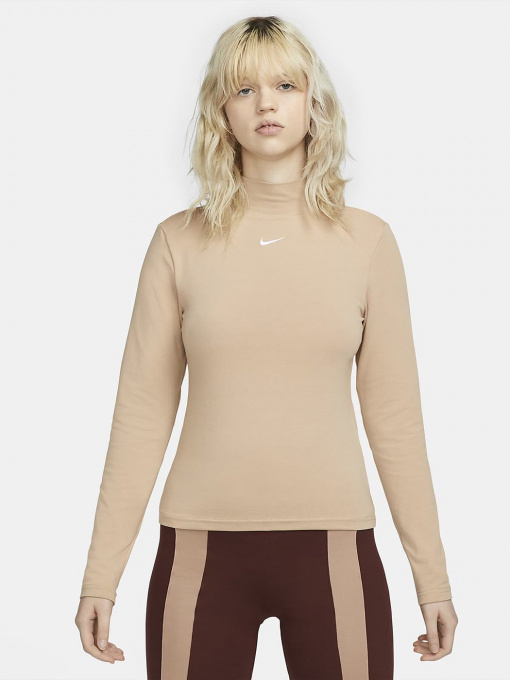 Водолазка NIKE NSW ESSNTL MOCK LS TOP модель DD5882-200 Фото