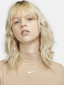 Водолазка NIKE NSW ESSNTL MOCK LS TOP модель DD5882-200 Фото