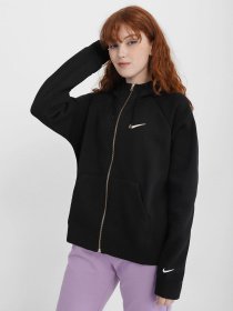 Кофта спортивная NIKE NSW Fleece Full-Zip Sweatshirt модель DO2564-010 Фото