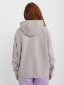 Спортивная кофта NIKE NSW Fleece Full-Zip Sweatshirt модель DO2564-033 Спортивная кофта NIKE NSW Fleece Full-Zip Sweatshirt модель DO2564-033 Фото