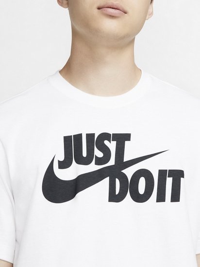 Футболка NIKE Nsw Tee Just Do It Swoosh модель AR5006-100 — фото 3 - INTERTOP