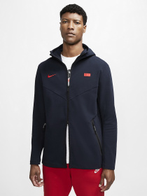 Спортивна кофта NIKE FFF Tech Pack модель CI8379-475 Фото