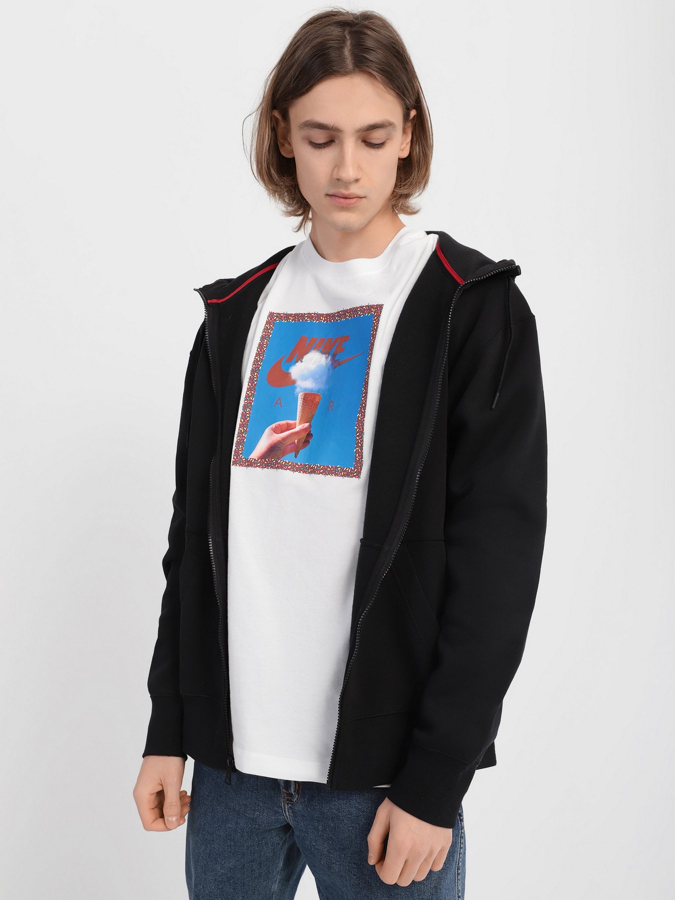 Спортивна кофта NIKE JUMPMAN AIR FLEECE модель CK6679-010 Фото