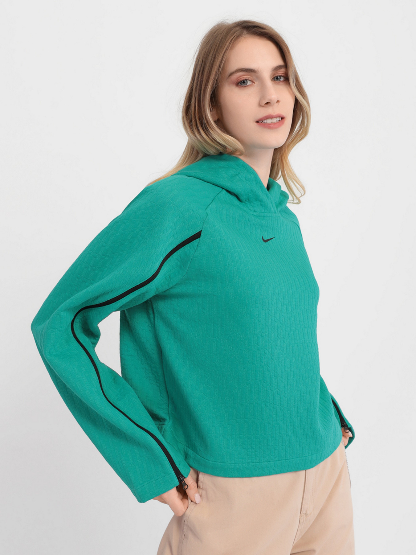 Худи NIKE W NSW TCH PCK HOODIE модель CZ9795-370 Фото