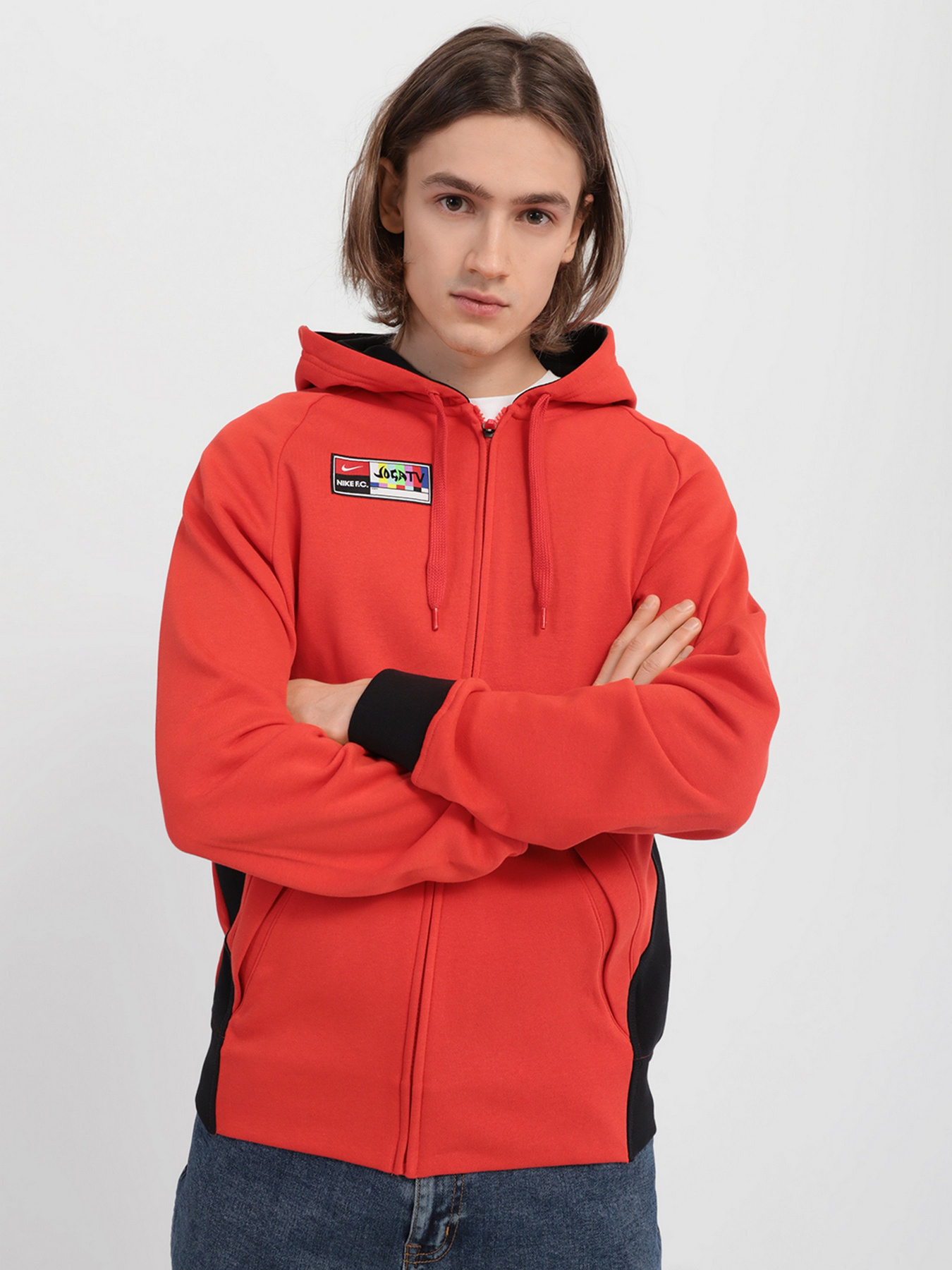 Кофта NIKE M NK FC PO HOODIE FZ модель DA5577-673 Фото