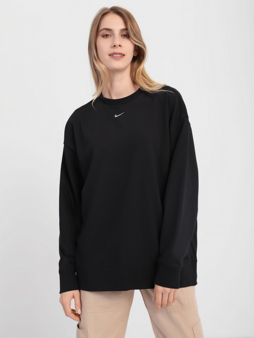 Свитшот NIKE W NK DF HBR FLC CRW модель DD5467-010 Фото