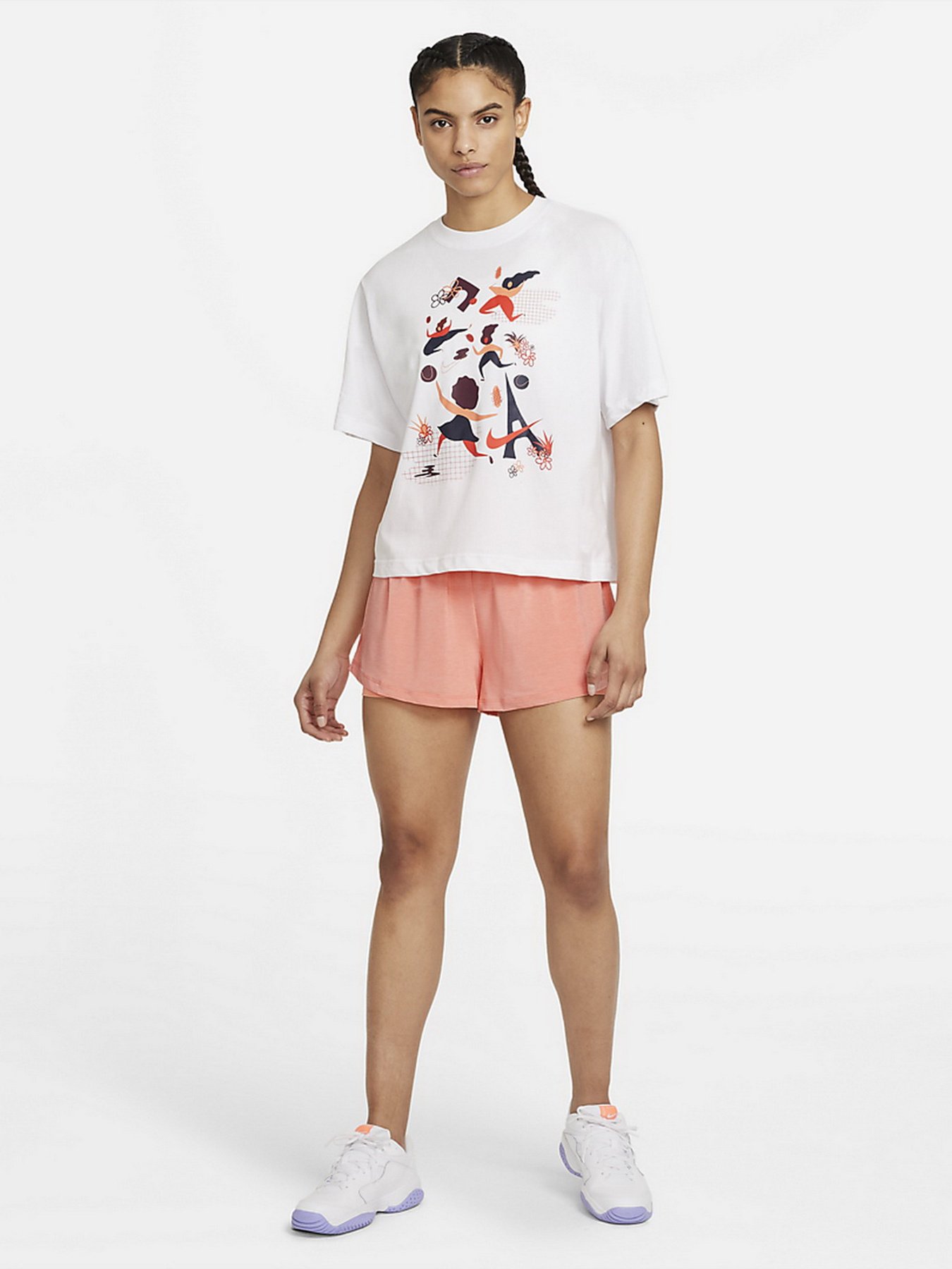 Футболка спортивная NIKE Court Dri-FIT модель DD9628-100 Фото