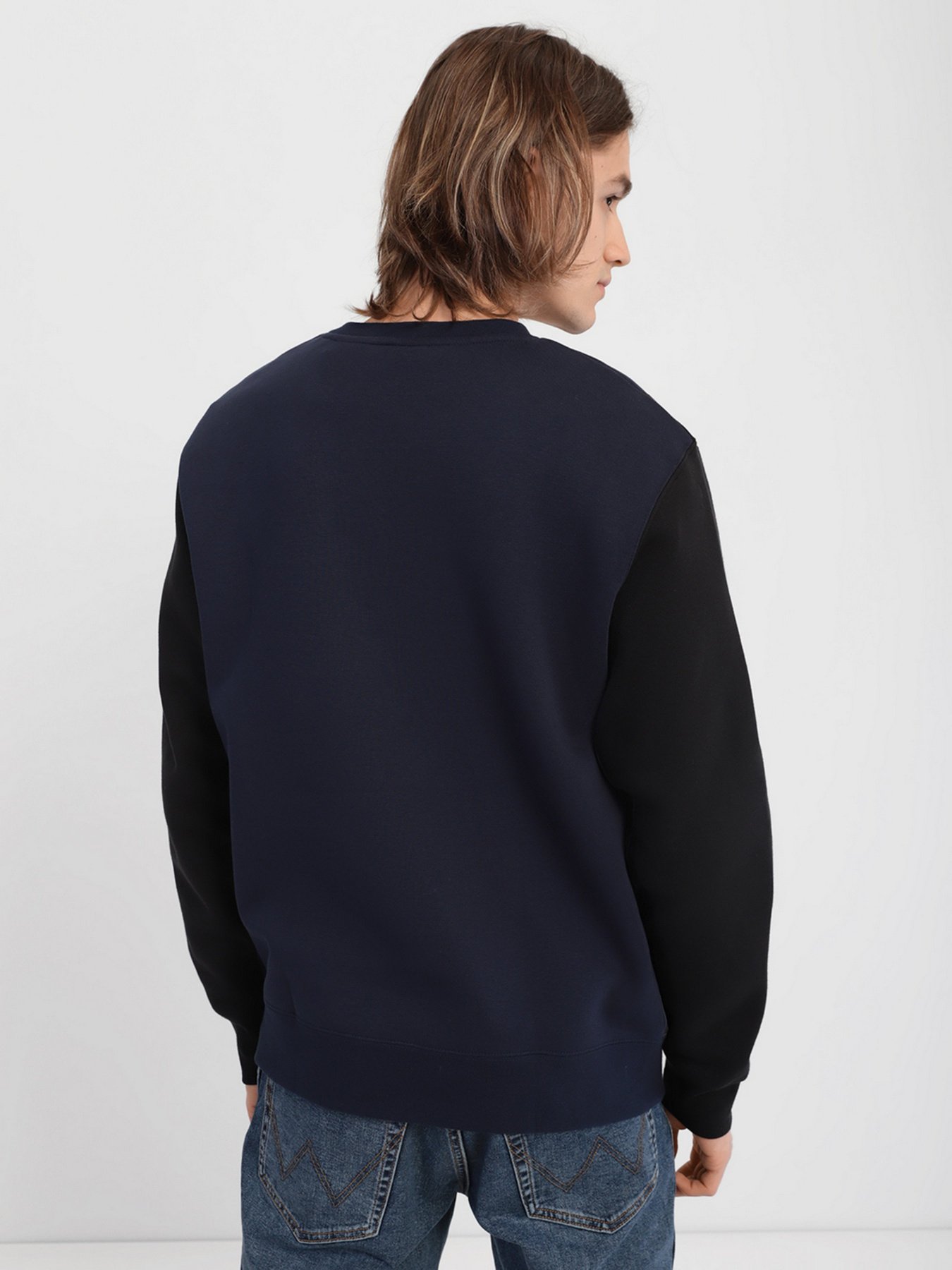 Свитшот NIKE M NSW HYBRID FLC CREW BB модель DJ5075-451 Фото