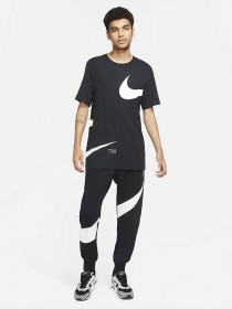 Штаны спортивные NIKE Sportswear Swoosh Tech Fleece модель DH1023-010 Фото