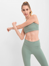 Спортивный топ NIKE Swoosh модель BV3630-357 Фото