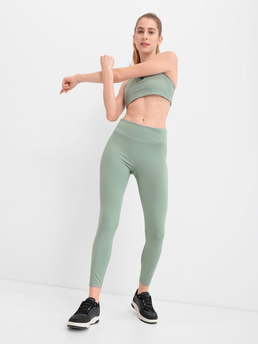 Леггинсы спортивные NIKE One Mid-Rise 7/8 модель DD0249-357 Фото