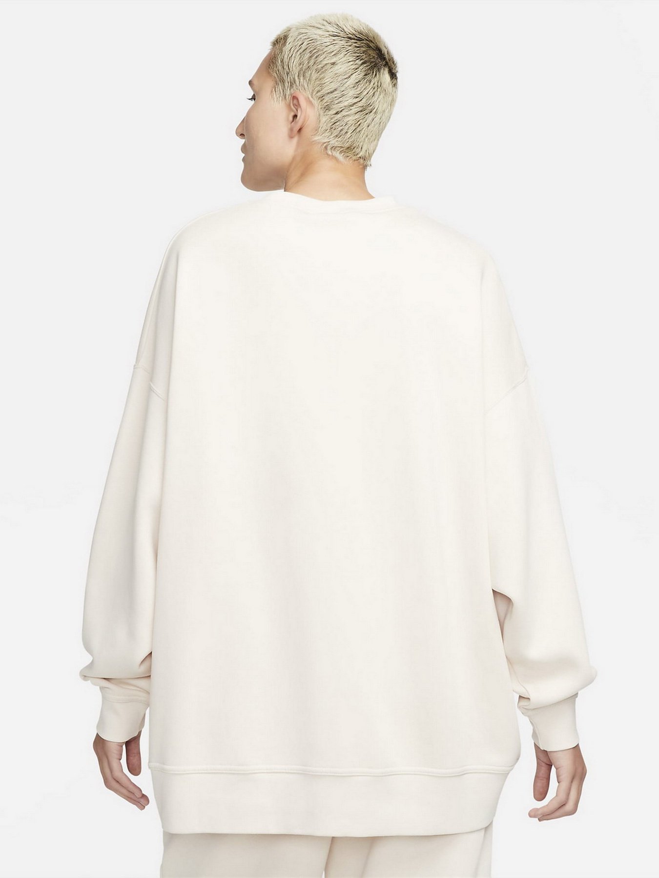 Свитшот NIKE Sportswear Essentials Over-Oversized Fleece Crew модель DD5632-219 Фото
