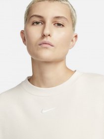 Свитшот NIKE Sportswear Essentials Over-Oversized Fleece Crew модель DD5632-219 Фото