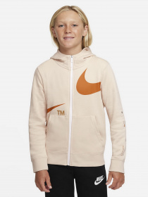Спортивна кофта NIKE Sportswear Swoosh модель DD8637-219 Фото