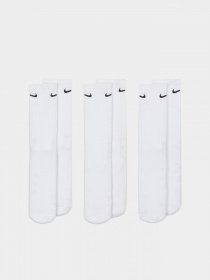 Набір шкарпеток NIKE EVERYDAY CUSH CREW модель SX7664-100 Набір шкарпеток NIKE EVERYDAY CUSH CREW модель SX7664-100 Фото