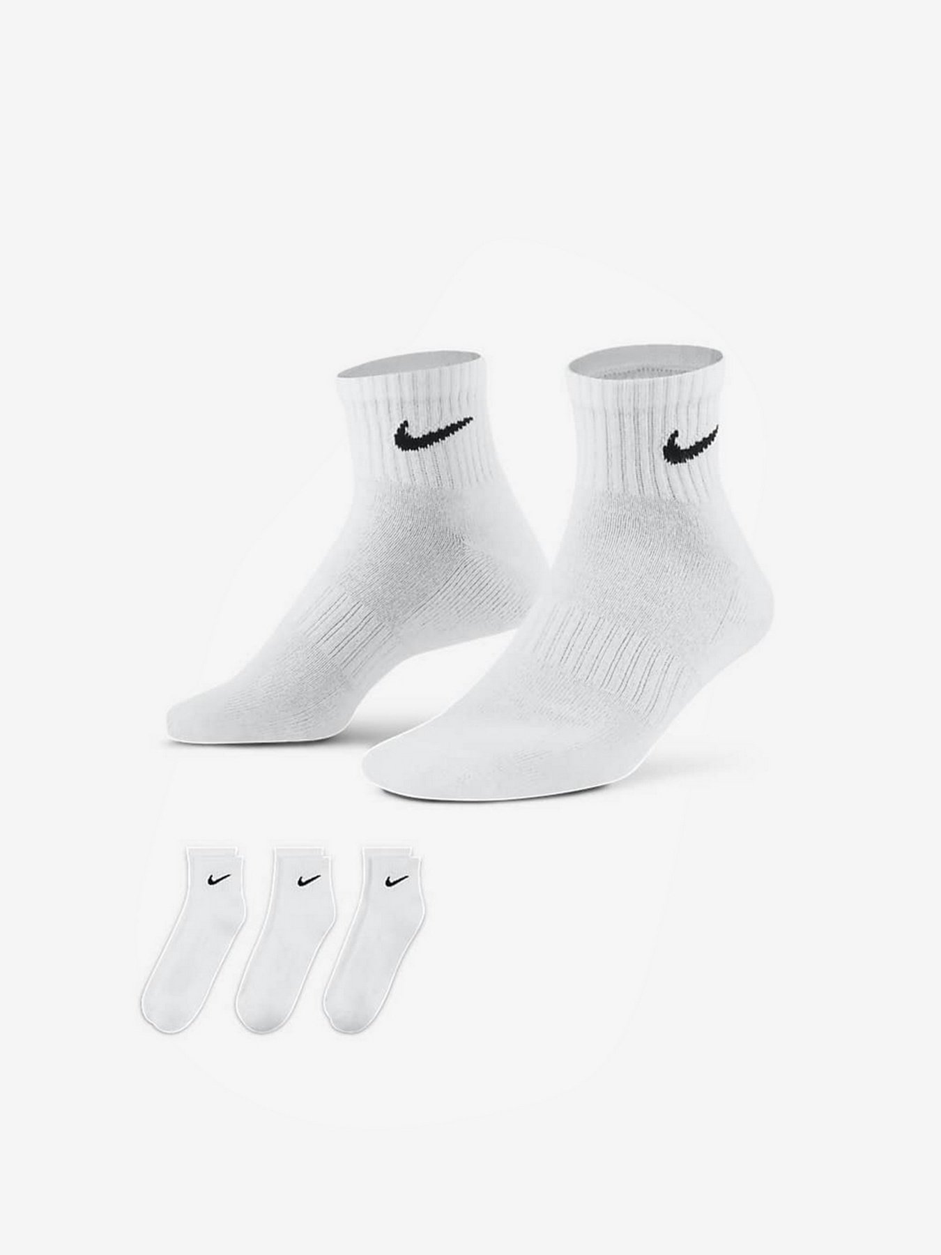 Набір шкарпеток NIKE Everyday Cushion Ankle модель SX7667-100 Фото