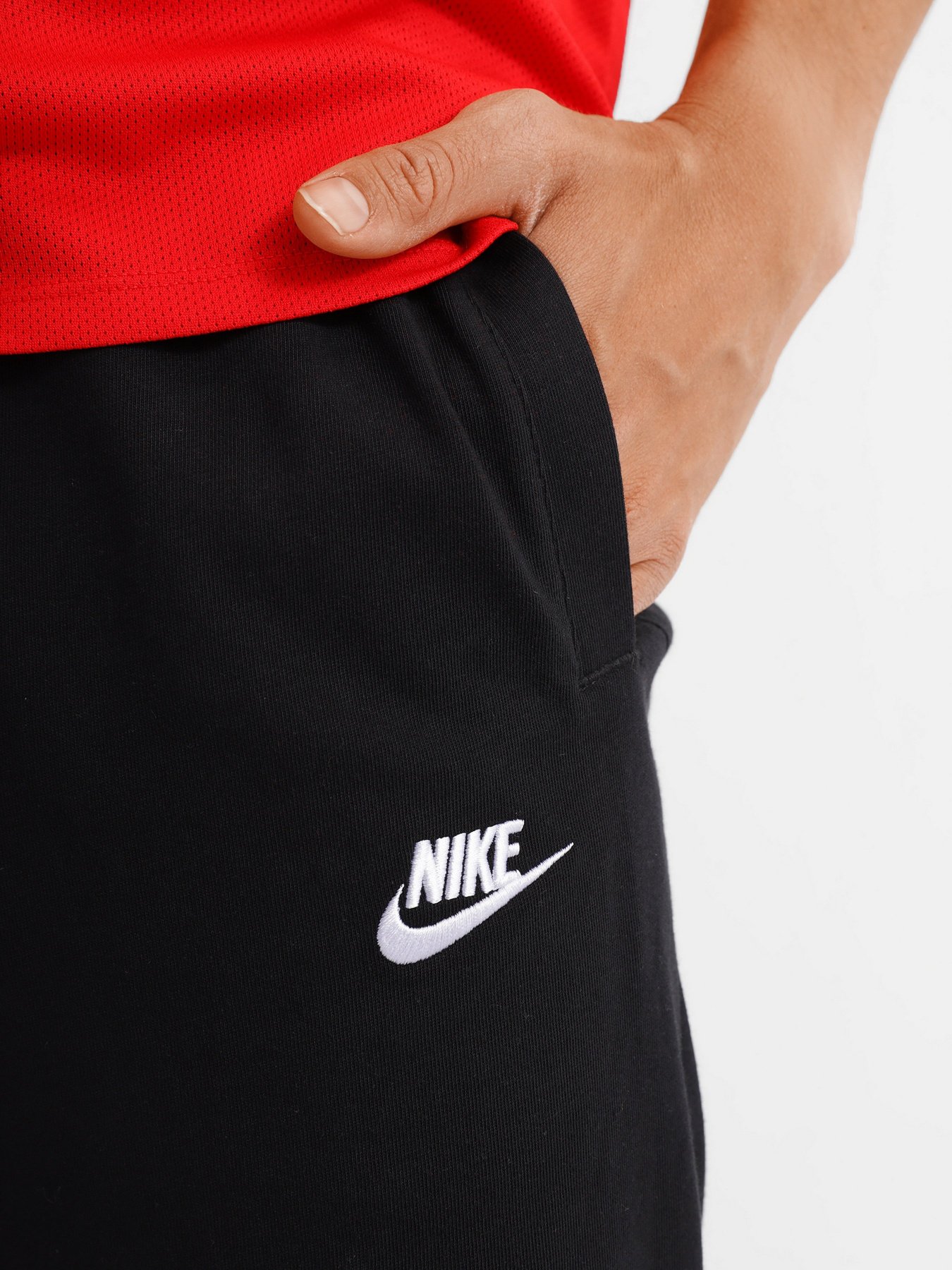 Штаны спортивные NIKE Sportswear Club Oh Jsy модель BV2766-010 Штаны спортивные NIKE Sportswear Club Oh Jsy модель BV2766-010 Фото