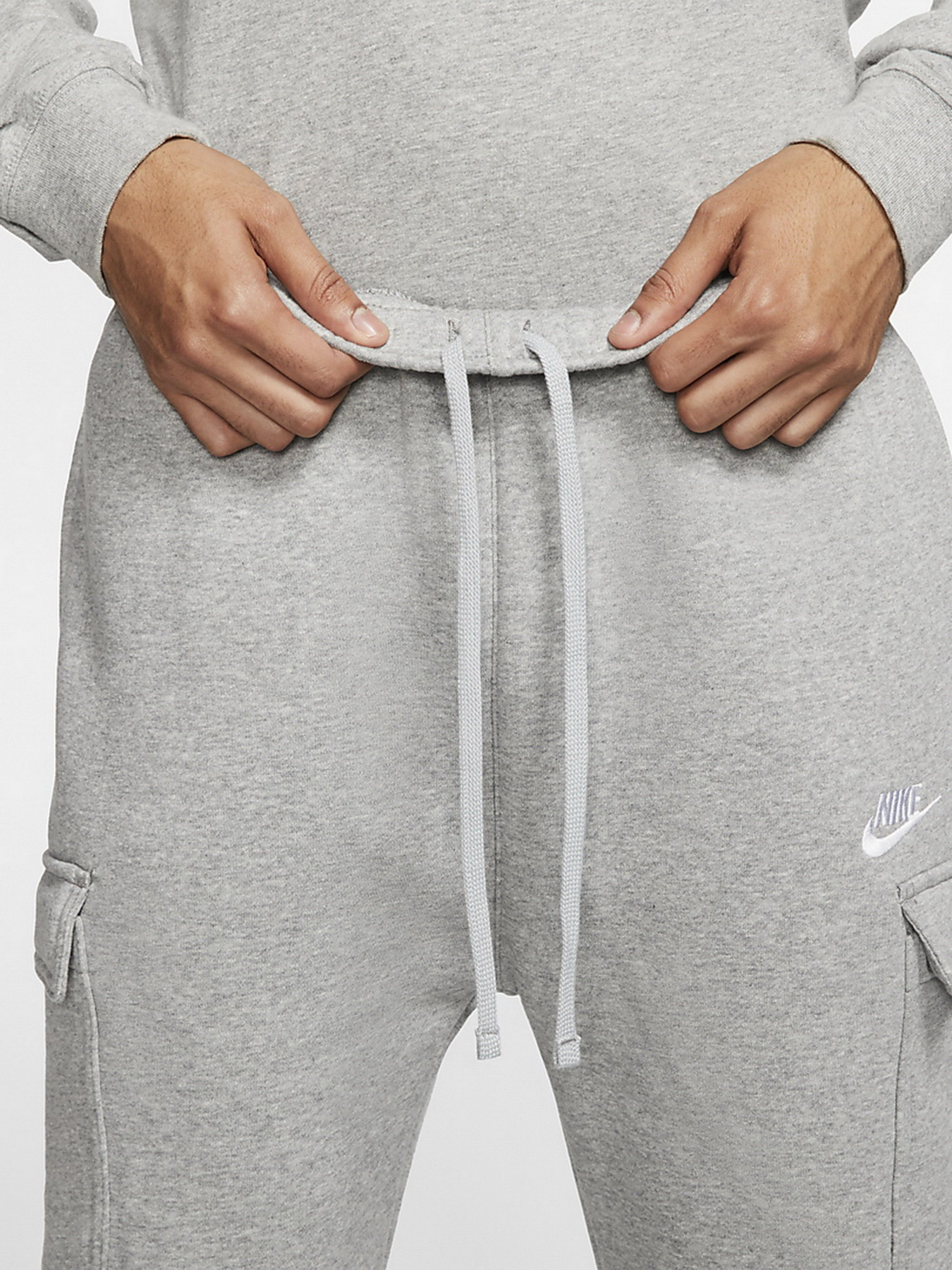 Штаны спортивные NIKE M NSW CLUB PANT CARGO BB модель CD3129-063 Фото