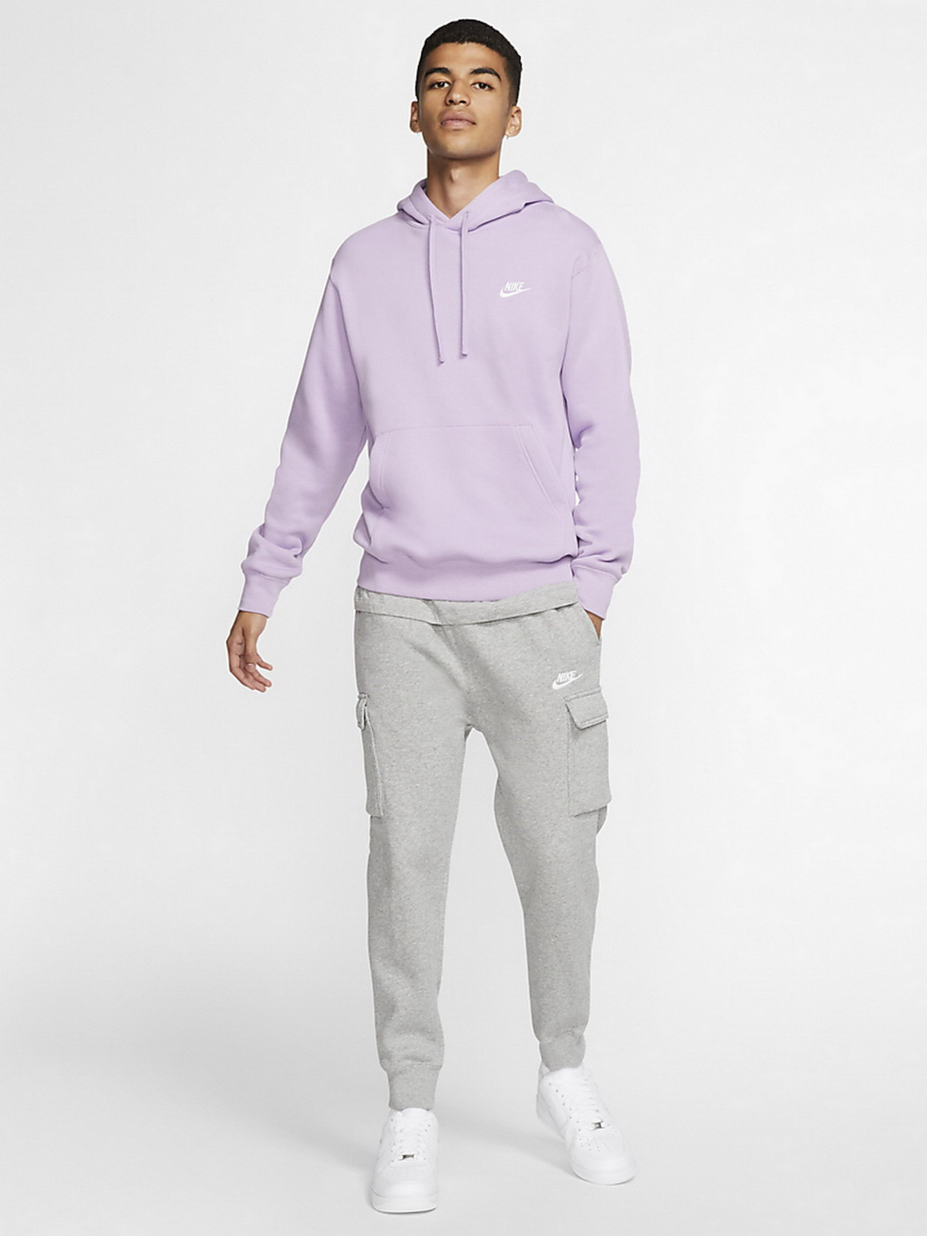 Спортивні штани NIKE M NSW CLUB PANT CARGO BB модель CD3129-063 Спортивні штани NIKE M NSW CLUB PANT CARGO BB модель CD3129-063 Фото