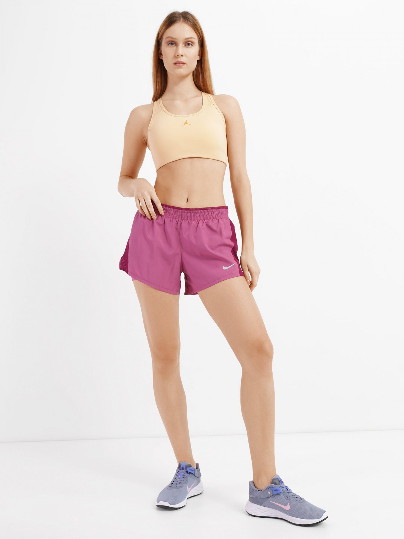 Шорты спортивные NIKE 2 In 1 Run модель CK1004-507 Фото