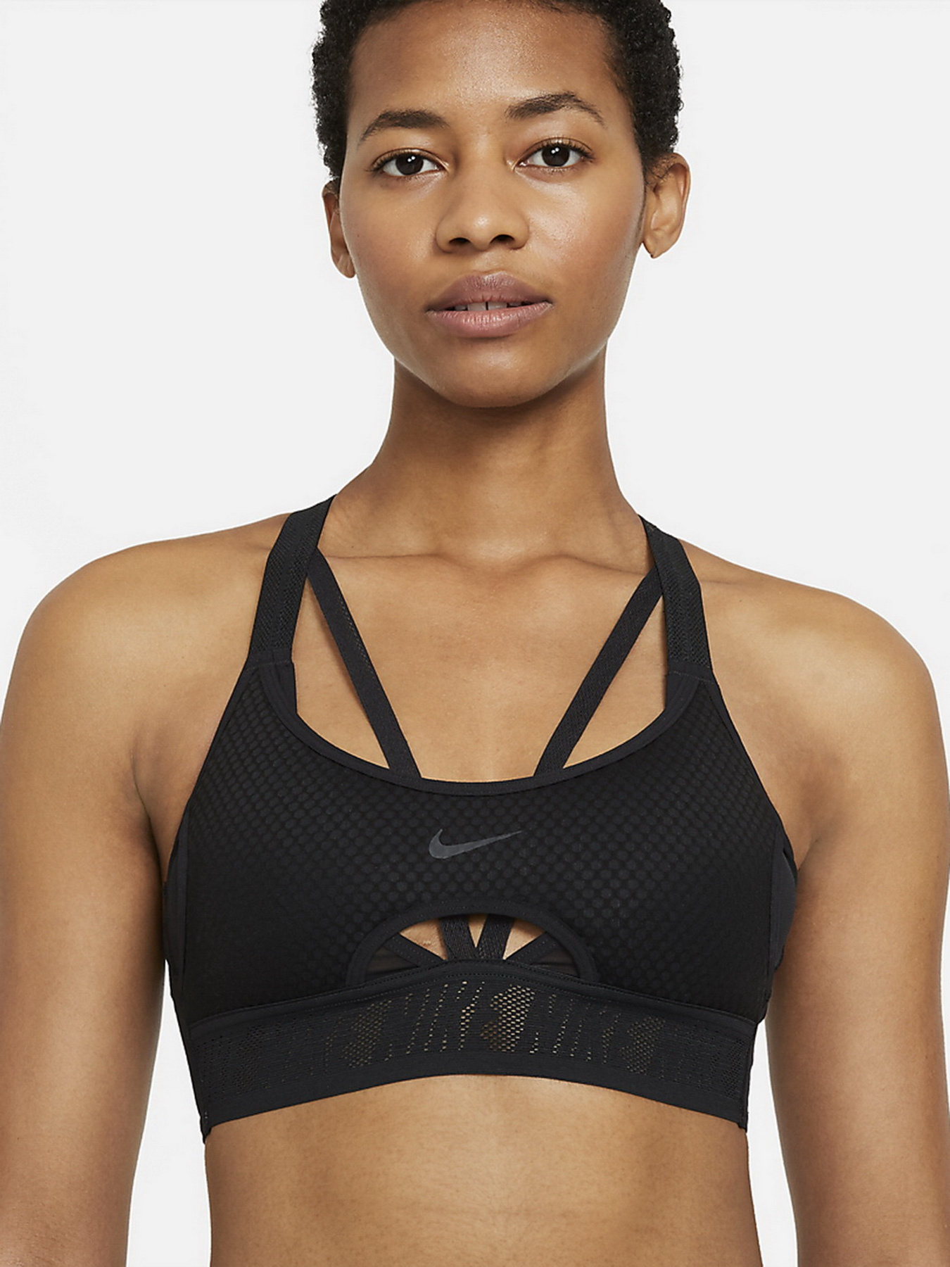 Топ NIKE Dri FIT Indy UltraBreathe модель CZ4441-011 Фото