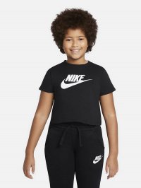 Чорний - Футболка спортивна NIKE G Nsw Tee Crop Futura