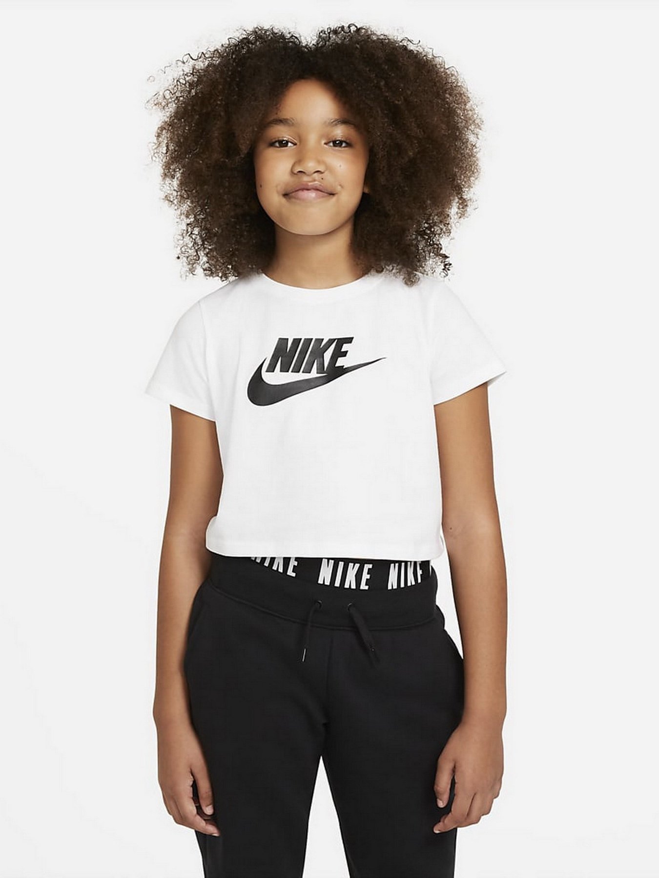 Футболка спортивна NIKE G Nsw Tee Crop Futura Модель DA6925-102 Фото