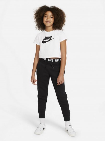 Футболка спортивна NIKE G Nsw Tee Crop Futura модель DA6925-102 — фото 4 - INTERTOP