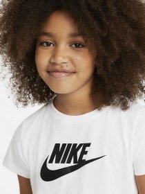 Футболка спортивная NIKE G Nsw Tee Crop Futura модель DA6925-102 Фото