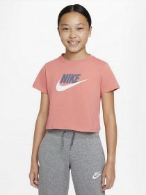 Спортивна футболка NIKE G Nsw Tee Crop Futura модель DA6925-603 Фото