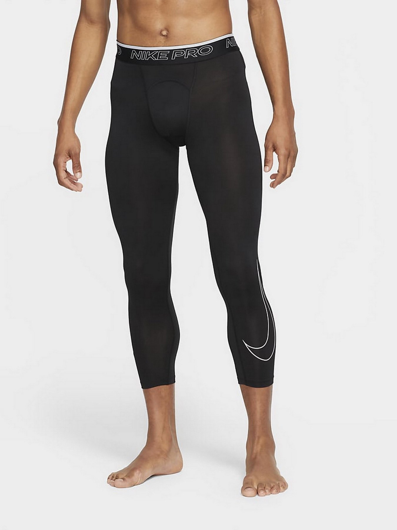 Тайтсы NIKE Pro Dri-FIT 3/4 модель DD1919-010 Фото